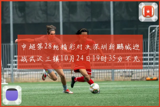 中超第28轮精彩对决深圳新鹏城迎战武汉三镇10月24日19时35分不见不散